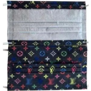 Pack 20 Mascarillas quirúrgicas, sin látex. Louis Vuitton colores