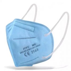 Pack 50 Mascarillas FFP2 CE. Color azul