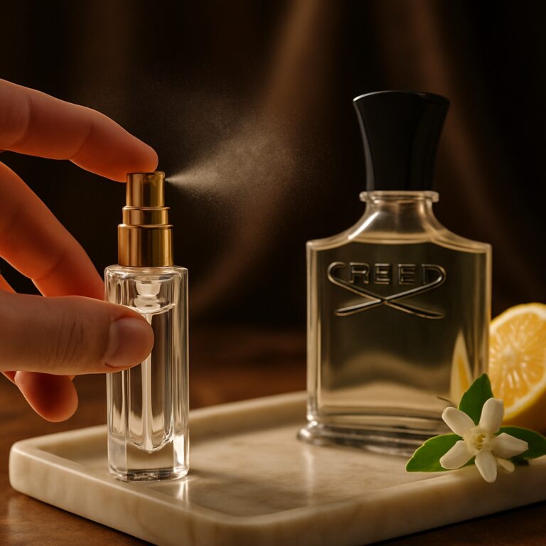 La elegancia olfativa de Creed: elegir y disfrutar fragancias en atomizadores de cristal de 10ml