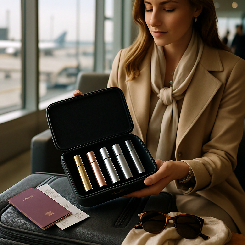 Cómo oler a lujo durante tus vacaciones: La guía definitiva de perfumes para el avión