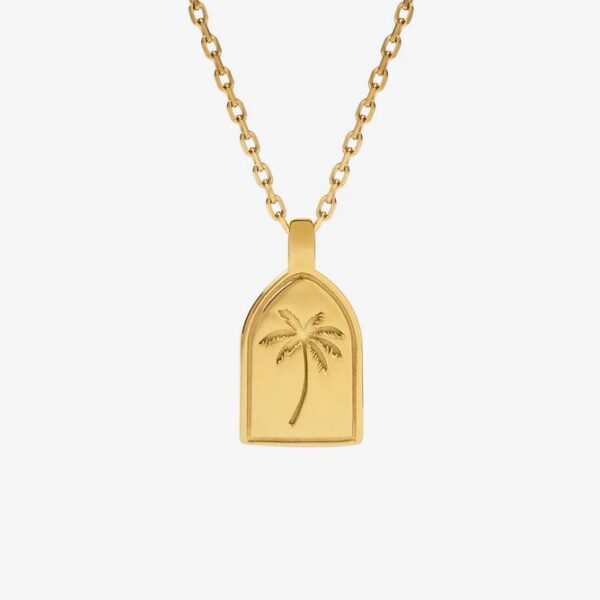 Collar Palmera Oro