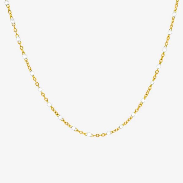 Cadena Gem Oro (Blanco)