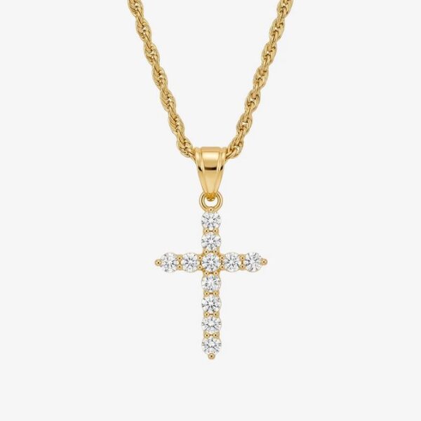 Collar Icy Cross Oro