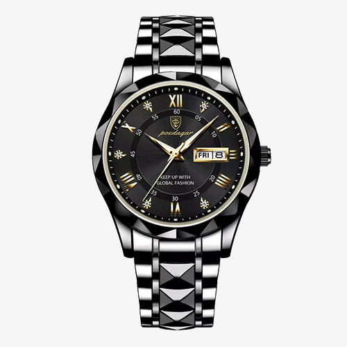Reloj Dauphine Poedagar. Elegante y acero inoxidable